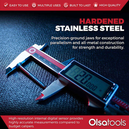 6 Inch Digital Calipers for Precise Measurements and Enhanced Accuracy