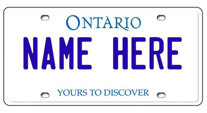 custom license plate for kids