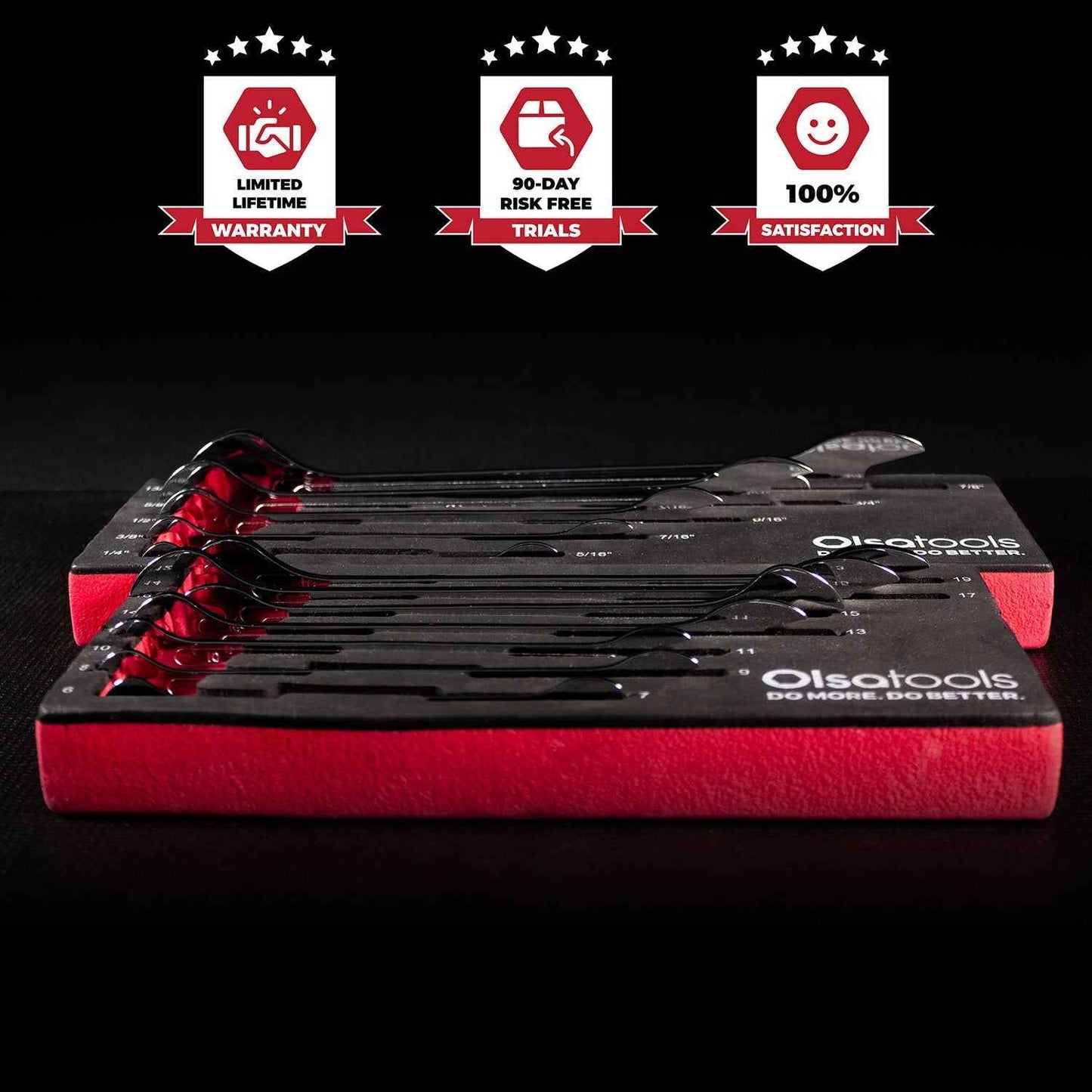 Slim Profile Wrench Set