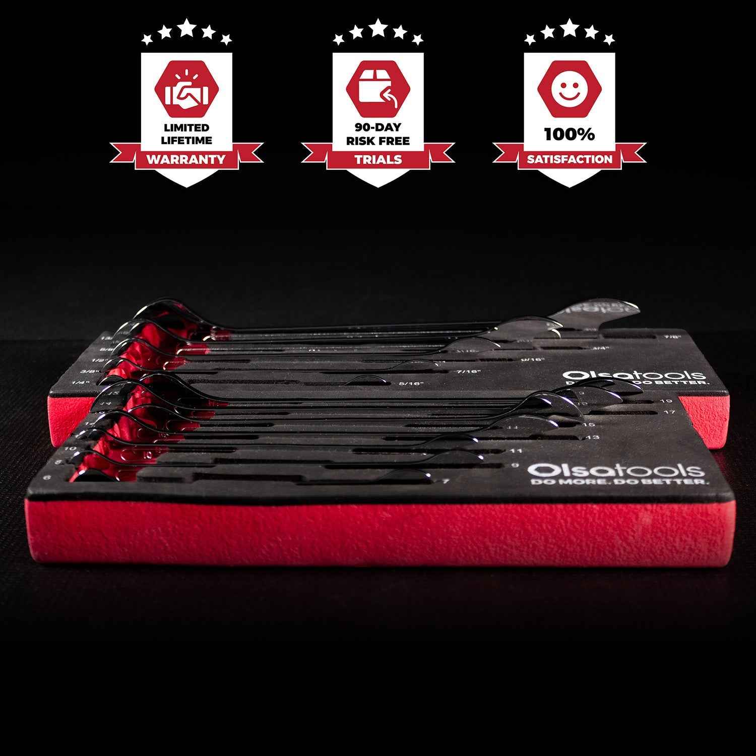 Slim Profile Wrench Set