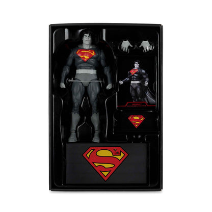 DC Multiverse - The Dark Knight Returns - Superman (Black & White Accent Edition) - Exclusive