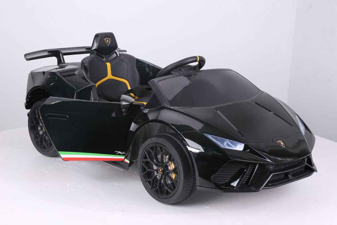 PREORDER 2026 Lamborghini Huracan Kids Electric Car 12V DELUXE Ride On with Remote Control