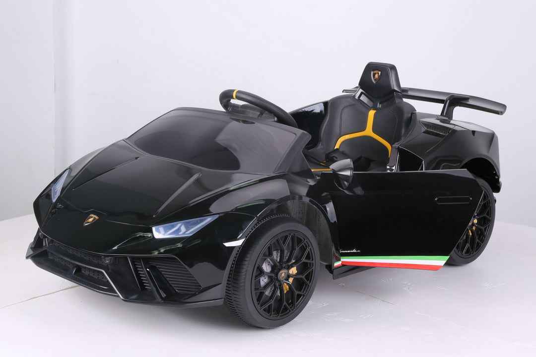 PREORDER 2026 Lamborghini Huracan Kids Electric Car 12V DELUXE Ride On with Remote Control