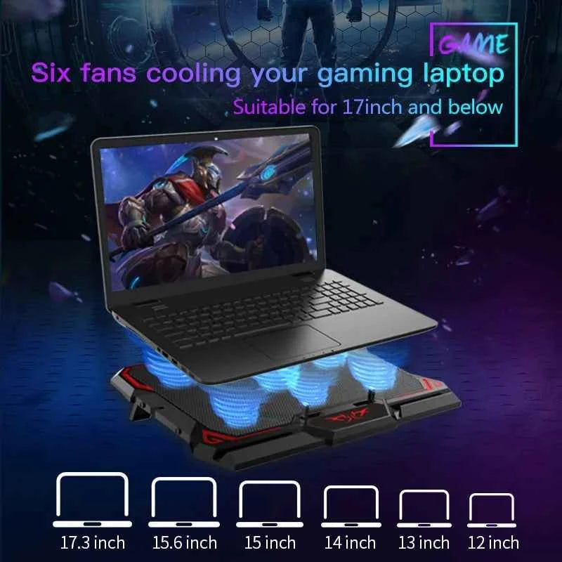 17 Inch Gaming Laptop Cooler for Enhanced Performance and Cooling