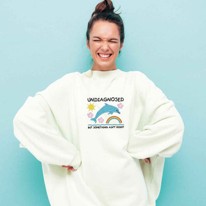 Crewneck "Undiagnosed" brodé