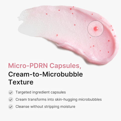 Medicube PDRN Pink Glutathione Capsule Cleansing Foam 120g