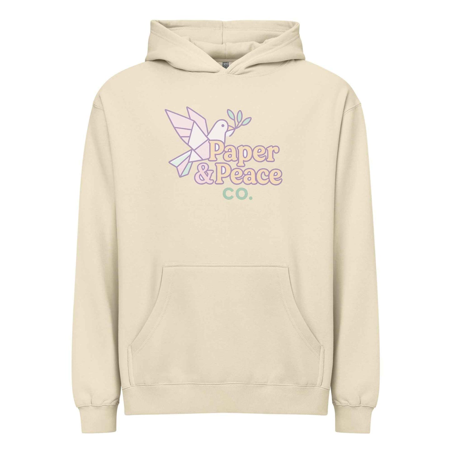 Pastel Hoodie - PaperPeaceCo Collection - Pastel PPC Hoodie