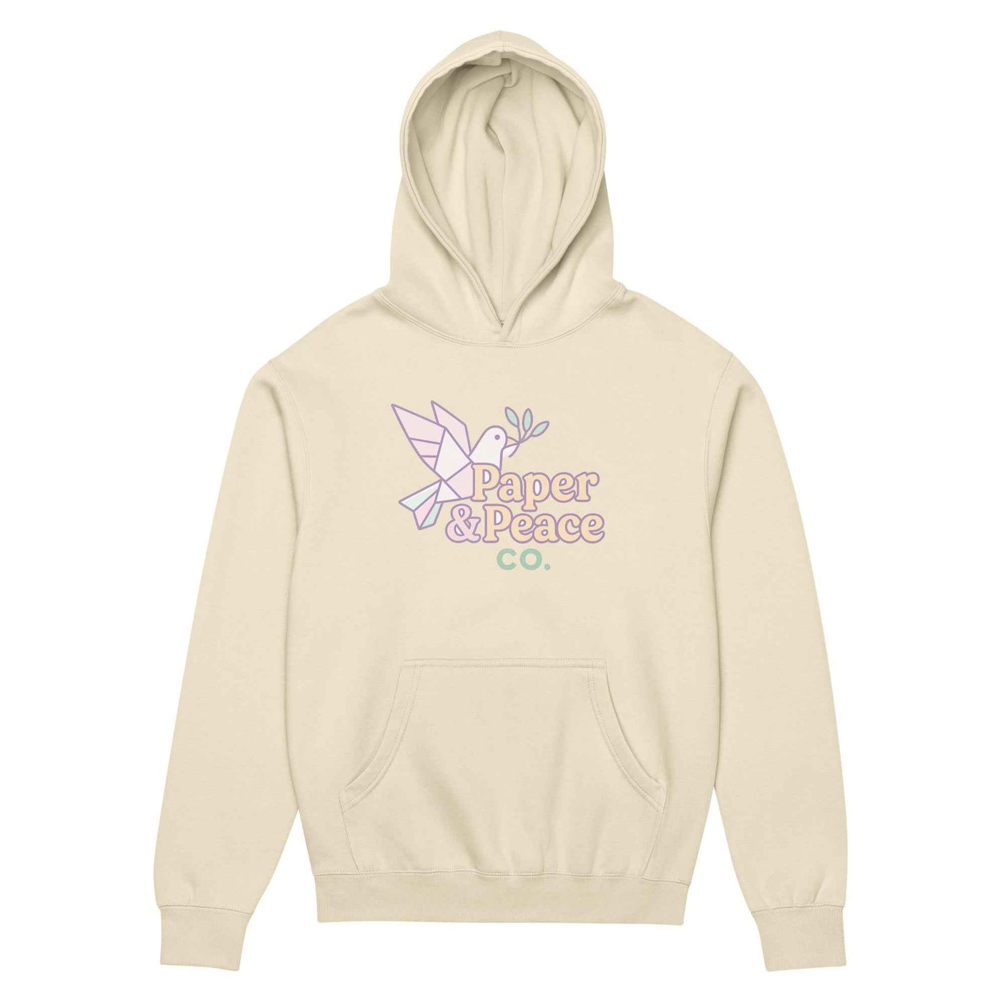 Pastel Hoodie - PaperPeaceCo Collection - Pastel PPC Hoodie