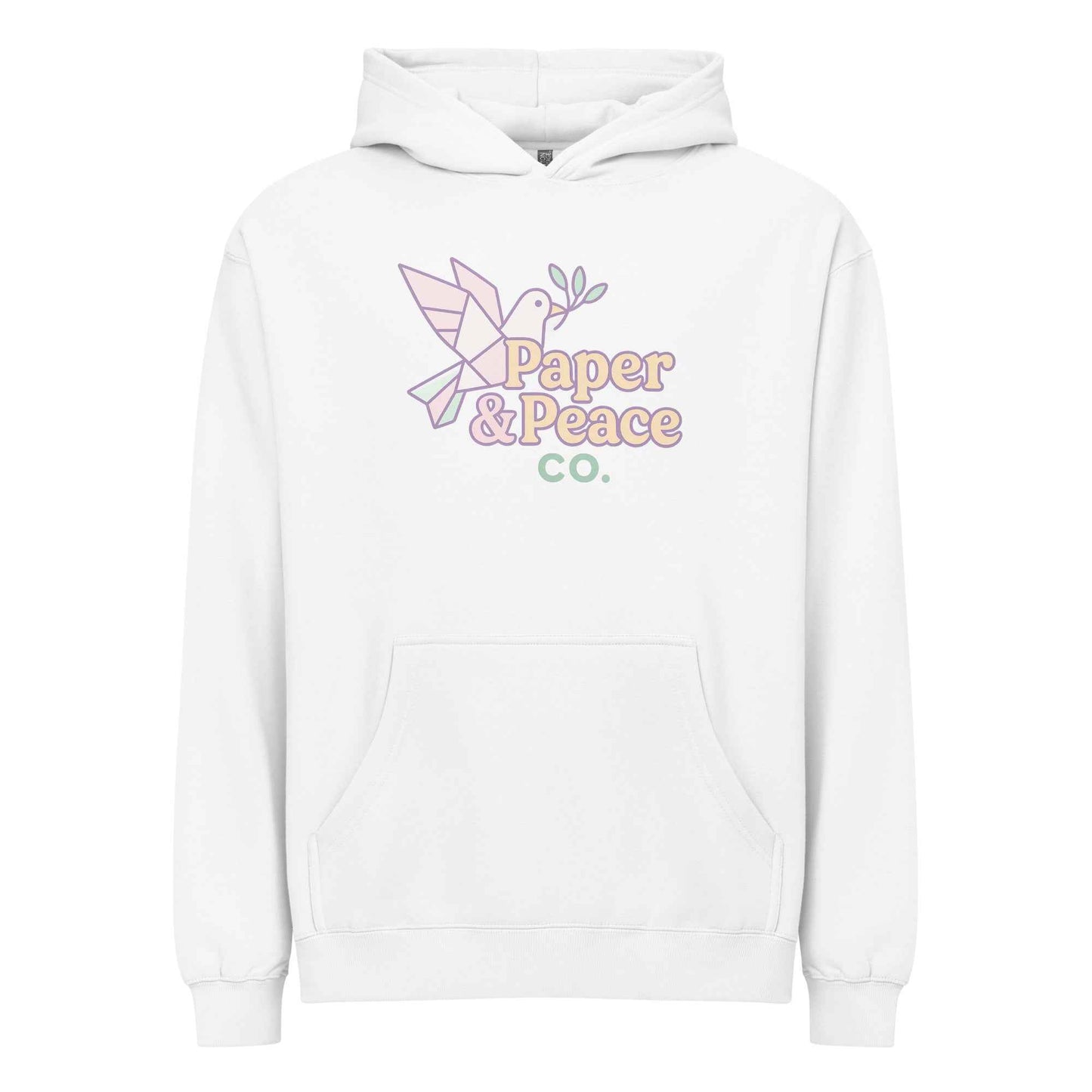 Pastel Hoodie - PaperPeaceCo Collection - Pastel PPC Hoodie