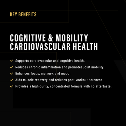 Omega-3 Fish Oil Supplement with EPA and DHA for Heart and Brain Health