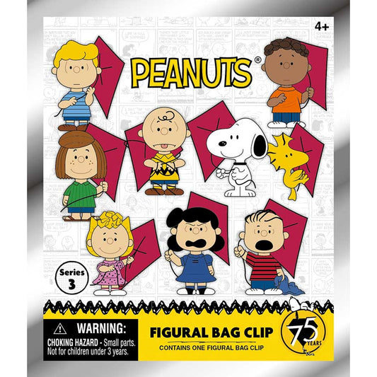 Peanuts Snoopy Series 3 Mystery 3D Foam Bag Clip