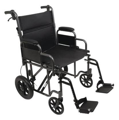 ProBasics TCS221612SV Bariatric Steel Transport Chair | 22 in 400 lb Canada