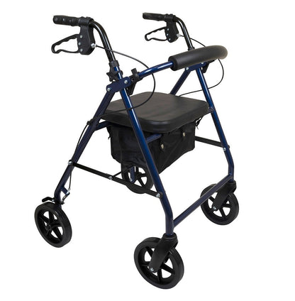 ProBasics Deluxe Aluminum Rollator with 8-inch Wheels