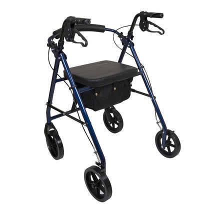 ProBasics Deluxe Aluminum Rollator with 8-inch Wheels