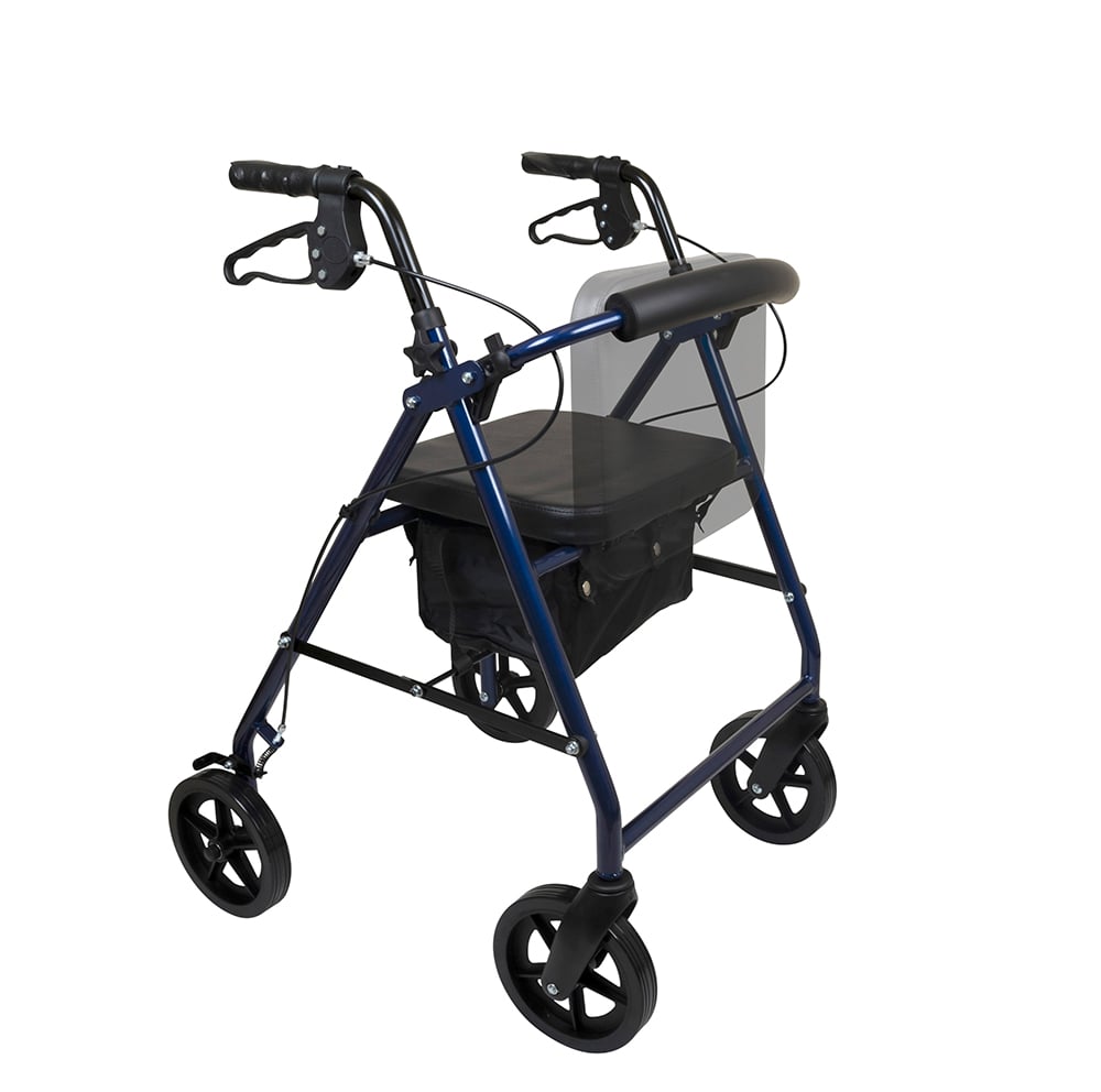 ProBasics Deluxe Aluminum Rollator with 8-inch Wheels
