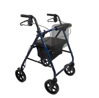 ProBasics Deluxe Aluminum Rollator with 8-inch Wheels