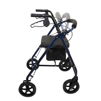 ProBasics Deluxe Aluminum Rollator with 8-inch Wheels