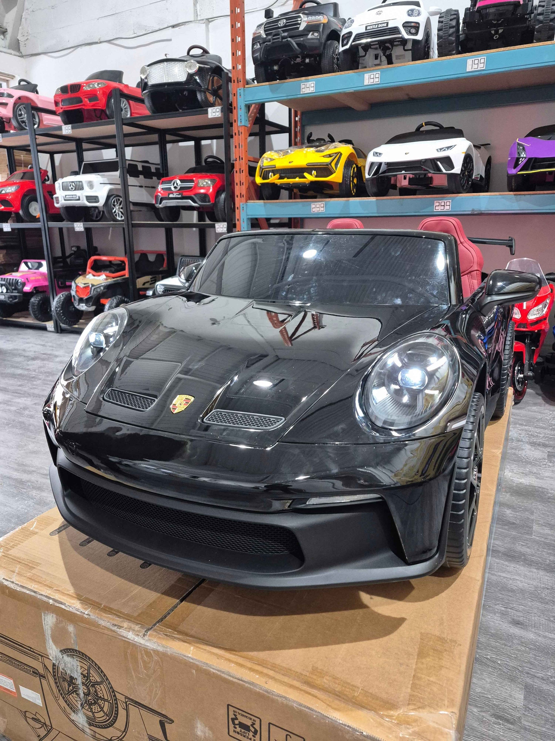 2026 24V Porsche 911 GT3 Kids Ride On Car with NEW Silent Motor for Ultimate Fun