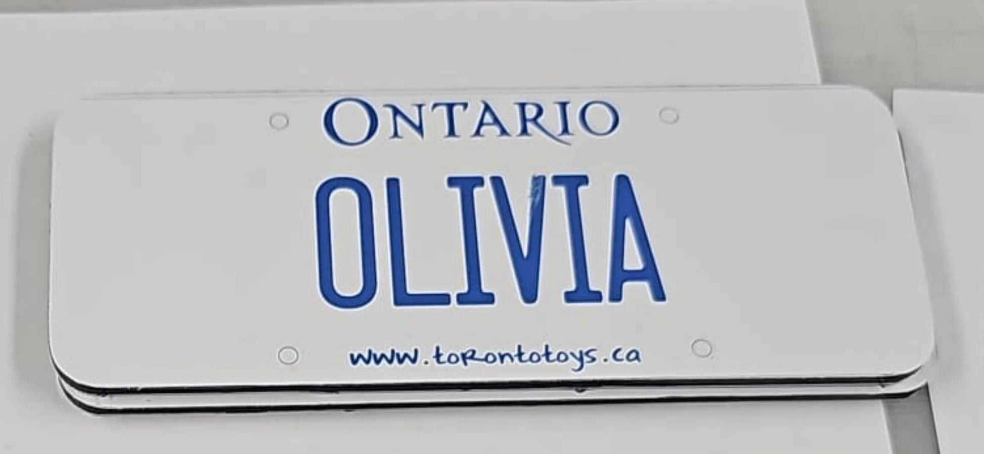 custom license plate for kids