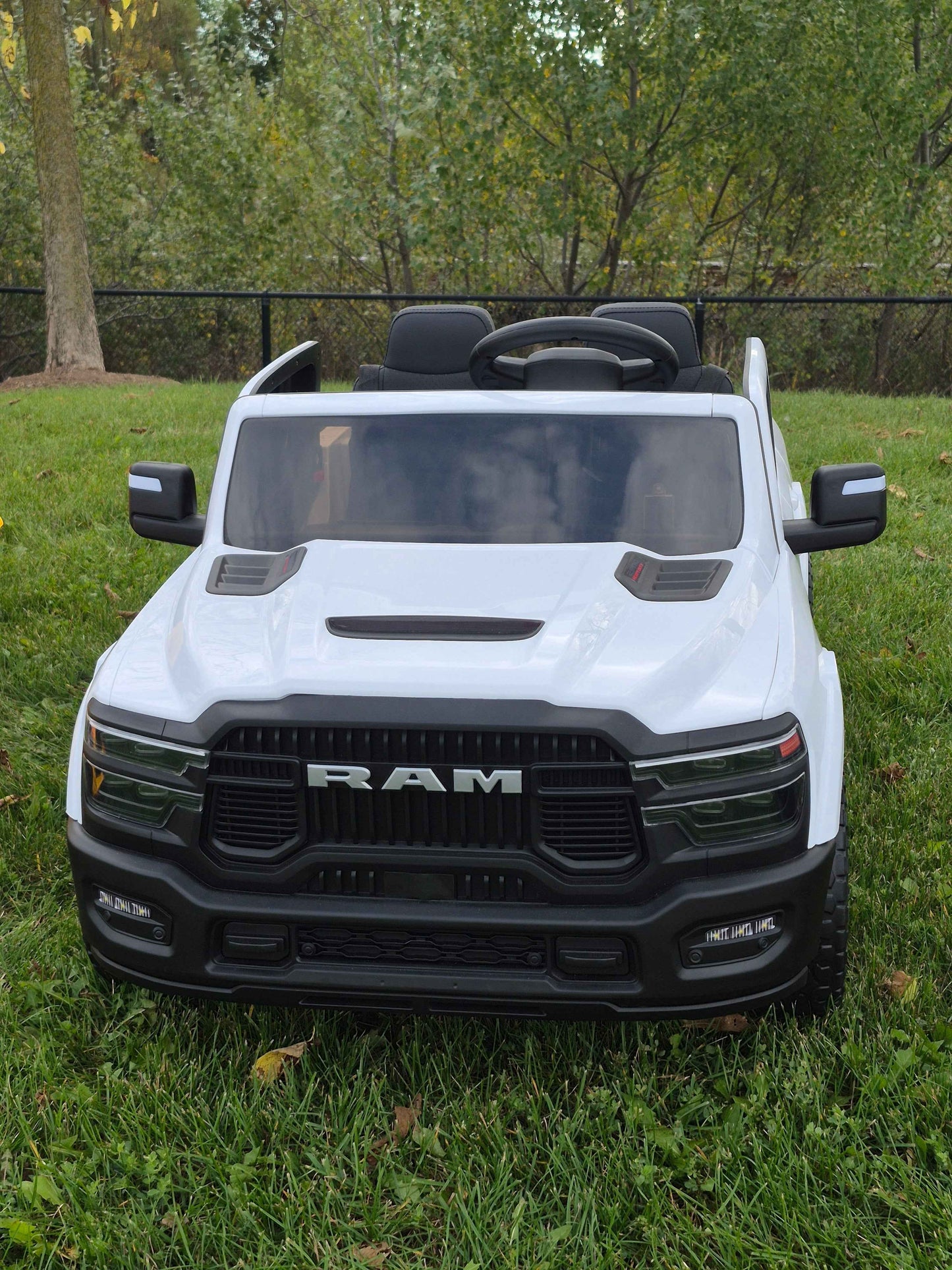 2026 Dodge Ram Kids Ride On Car 24V 2 Seater with Remote Control