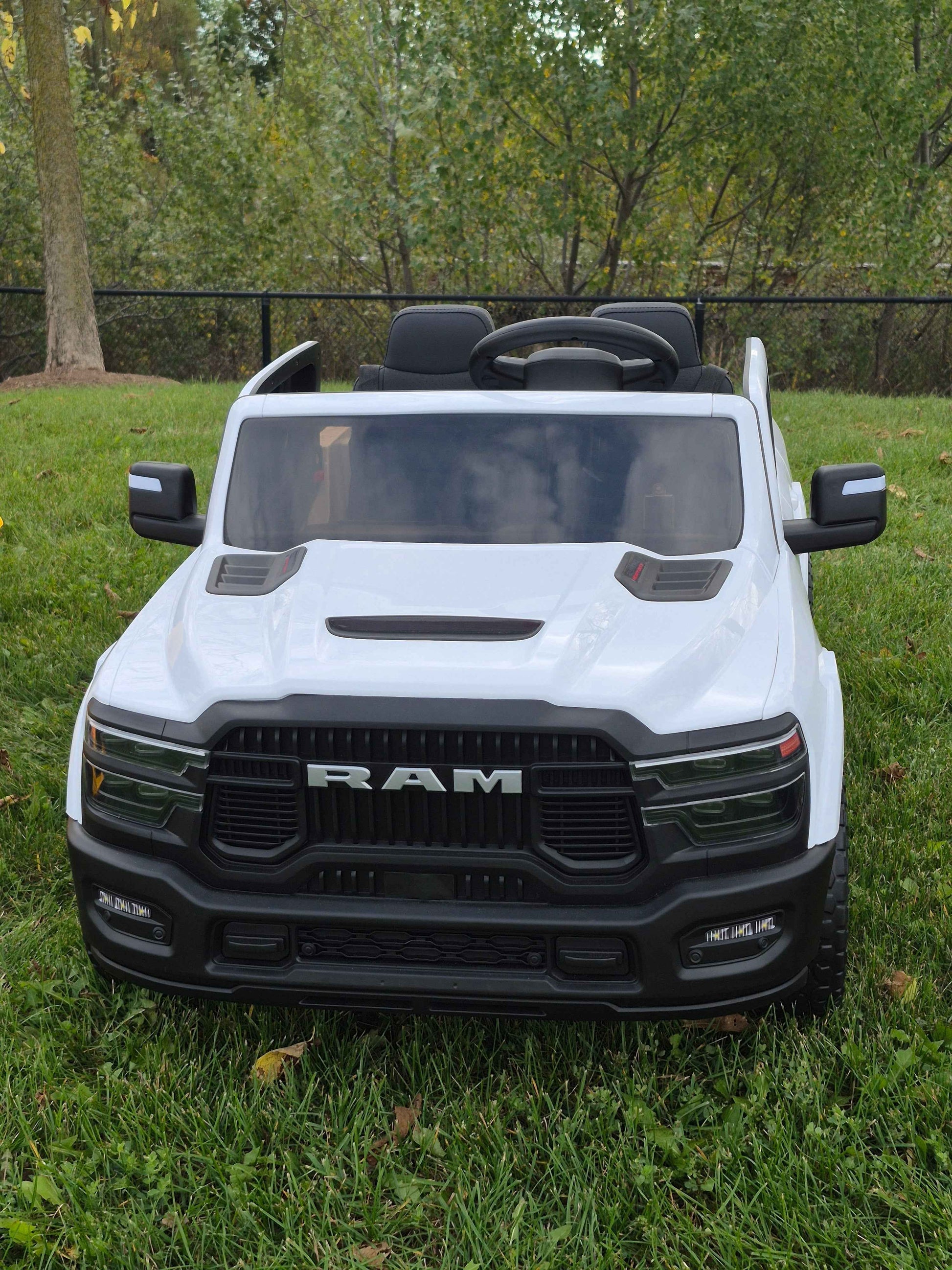 2026 Dodge Ram Kids Ride On Car 24V 2 Seater with Remote Control