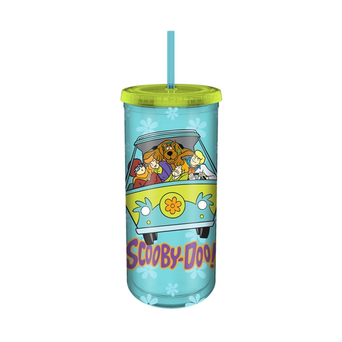 Scooby Doo Van On Logo 20oz Plastic Tall Cold Cup w/Lid