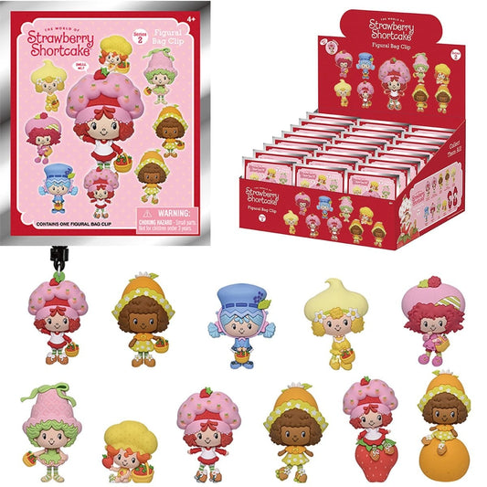 Strawberry Shortcake Series 2 Mystery 3D Foam Bag Clip