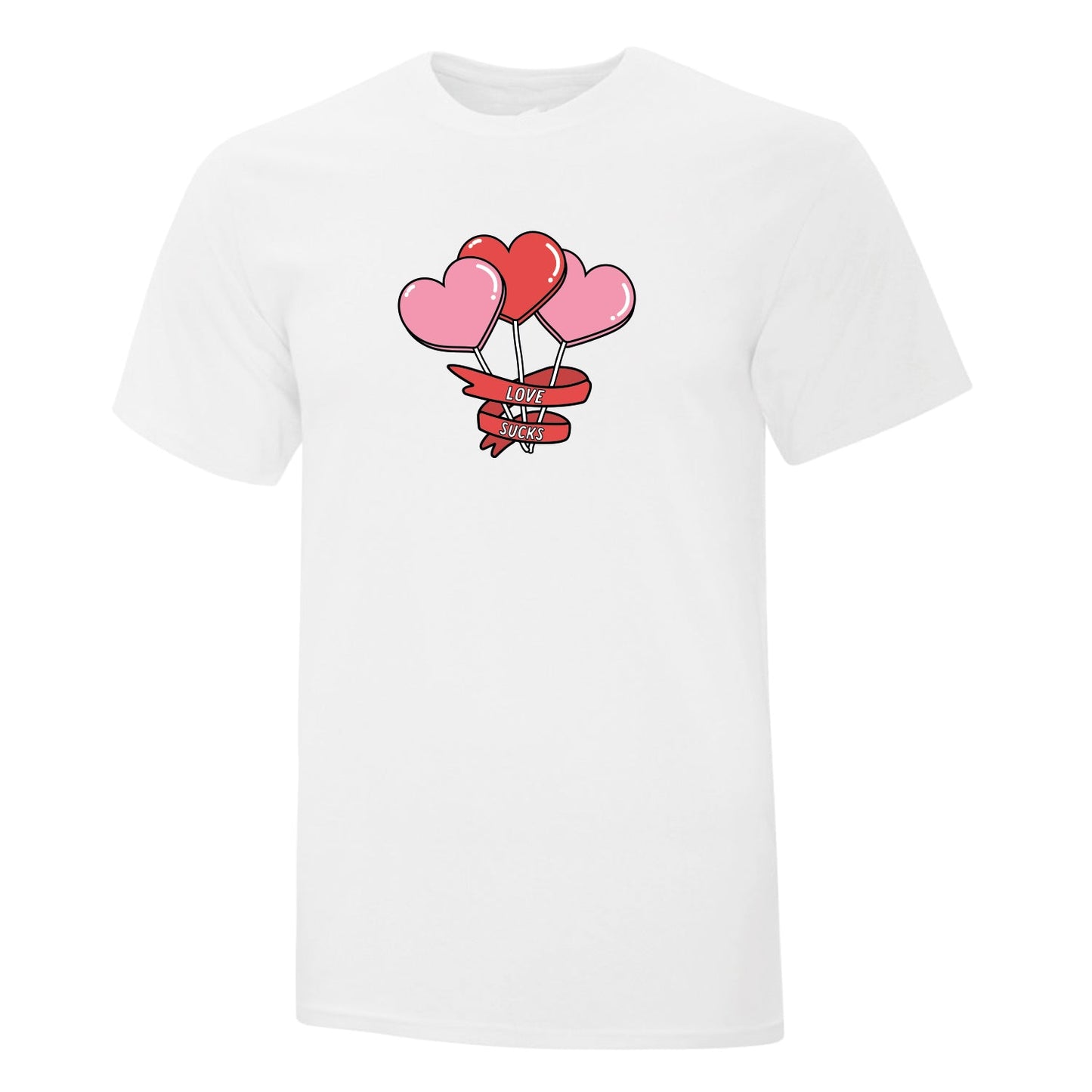 Love Sucks T-shirt Imprimé