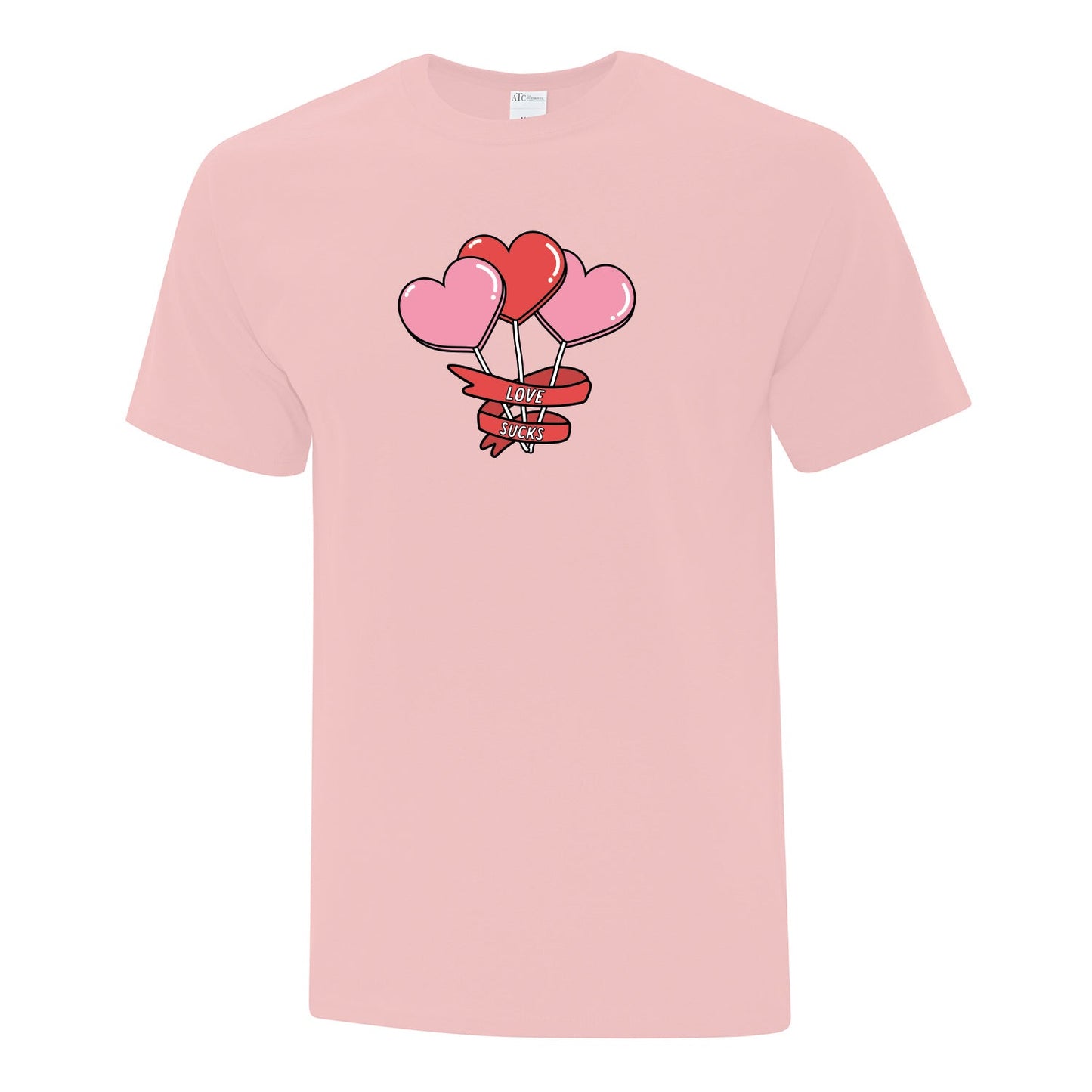 Love Sucks T-shirt Imprimé