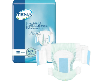 TENA ProSkin Stretch Super Incontinence Brief, Heavy Absorbency