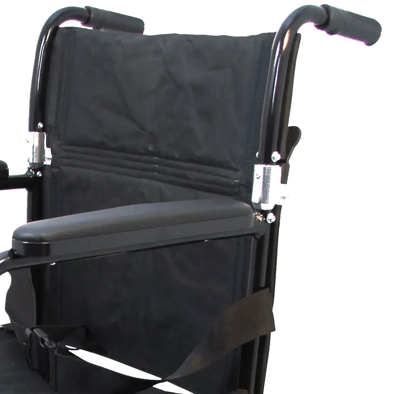 EZee Life CH1041 Lightweight Transport Chair | 17 x 16 in Seat Canada