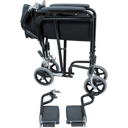 EZee Life CH1041 Lightweight Transport Chair | 17 x 16 in Seat Canada