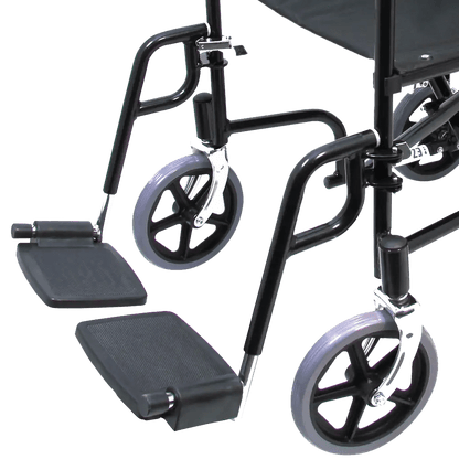 EZee Life CH1041 Lightweight Transport Chair | 17 x 16 in Seat Canada
