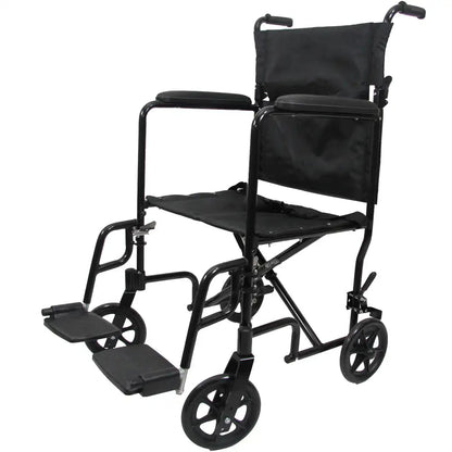 EZee Life CH1042 Lightweight Transport Chair | 18.5 x 15.75 in Seat Canada