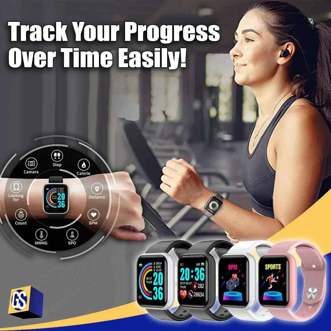 Waterproof Fitness Smartwatch for Sport and Fitness Tracking