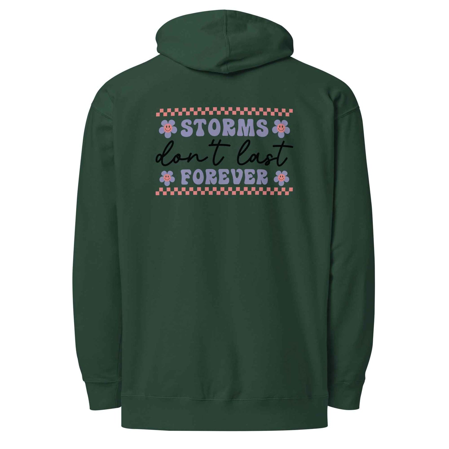 Storms Don't Last Forever Hoodie - Embrace Resilience and Comfort