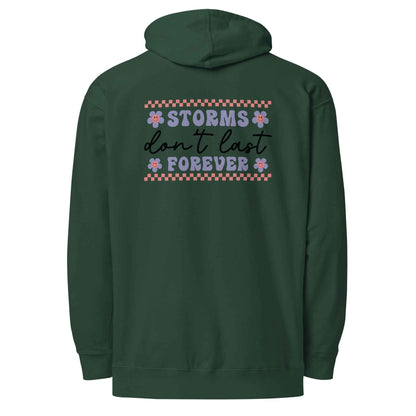 Storms Don't Last Forever Hoodie - Embrace Resilience and Comfort