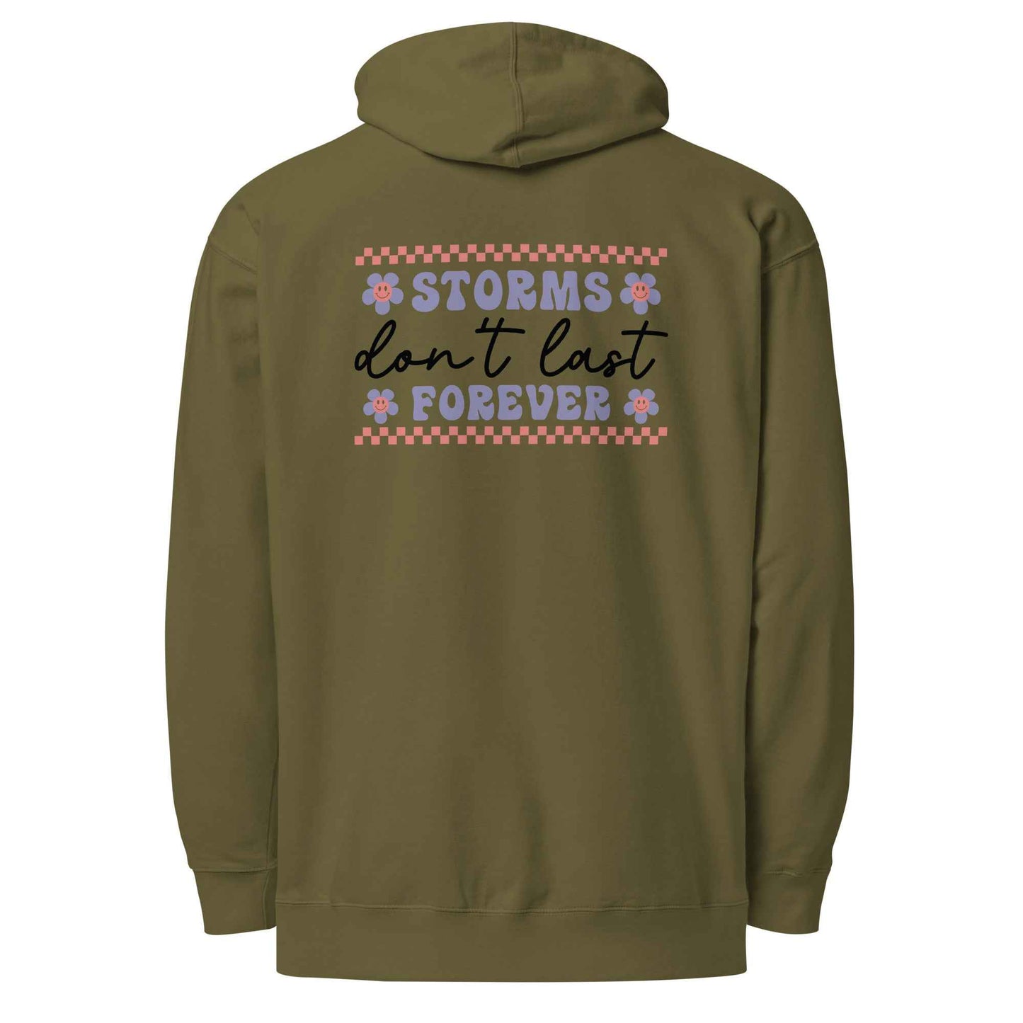 Storms Don't Last Forever Hoodie - Embrace Resilience and Comfort