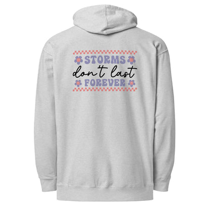 Storms Don't Last Forever Hoodie - Embrace Resilience and Comfort