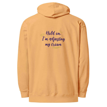 Limited Edition Crown Hoodie - Hold On, I’m Adjusting My Crown