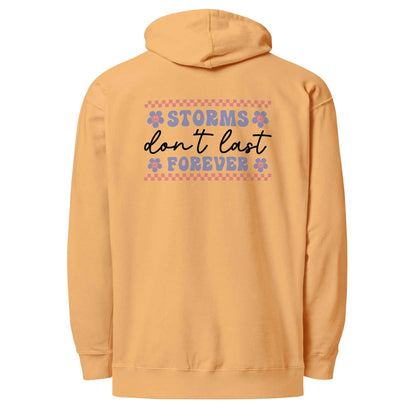 Storms Don't Last Forever Hoodie - Embrace Resilience and Comfort