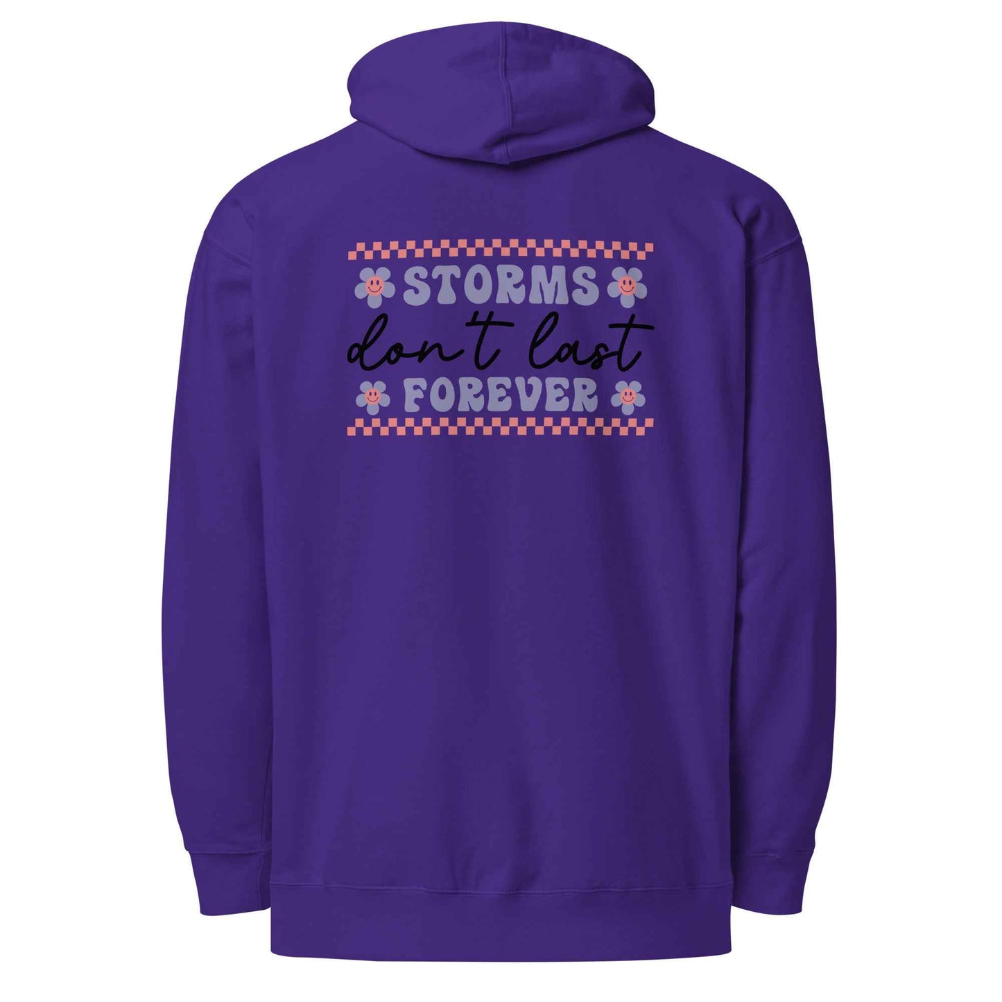 Storms Don't Last Forever Hoodie - Embrace Resilience and Comfort