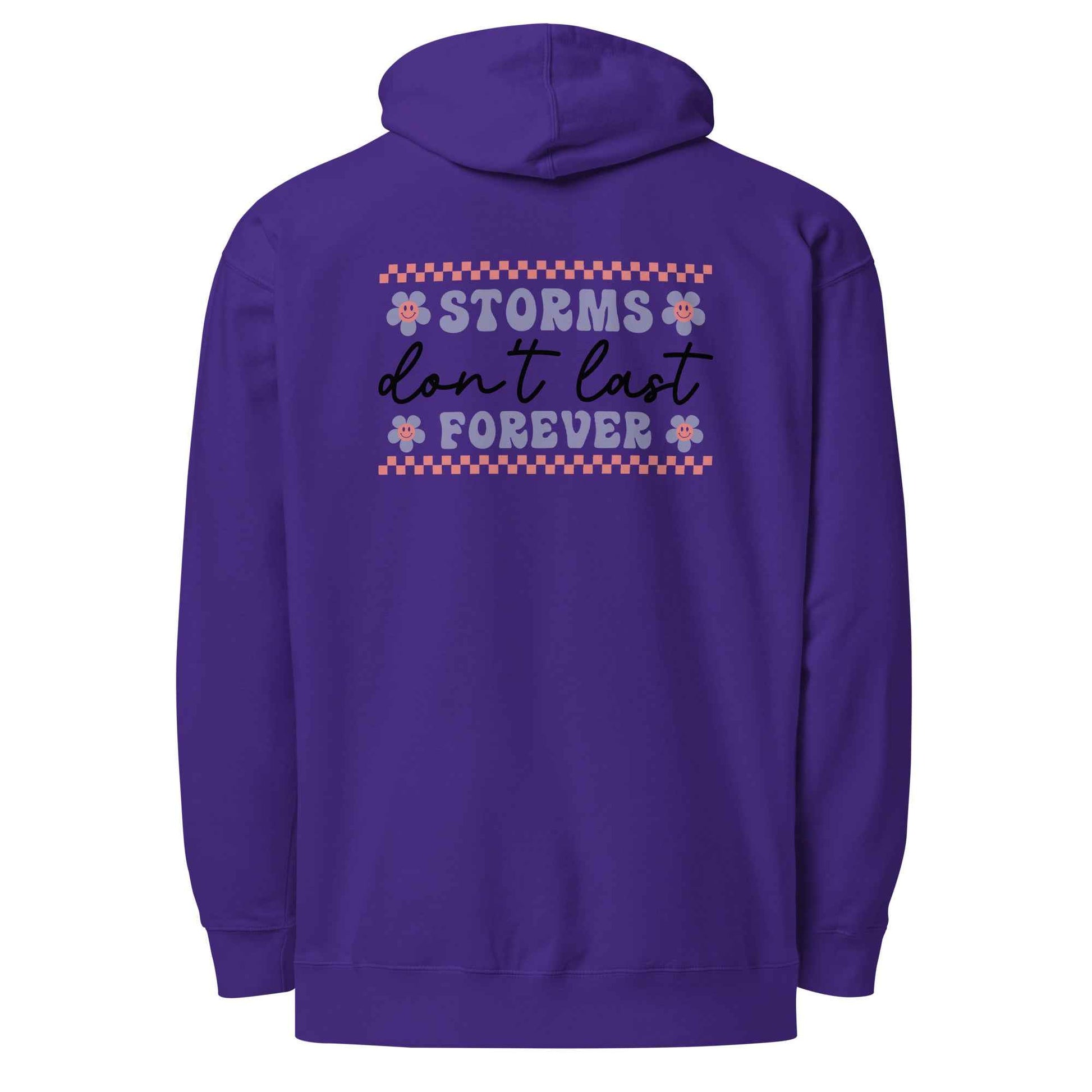 Storms Don't Last Forever Hoodie - Embrace Resilience and Comfort