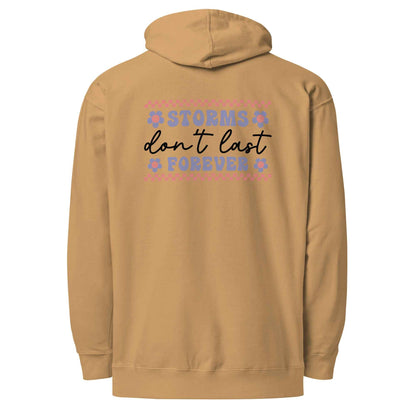 Storms Don't Last Forever Hoodie - Embrace Resilience and Comfort