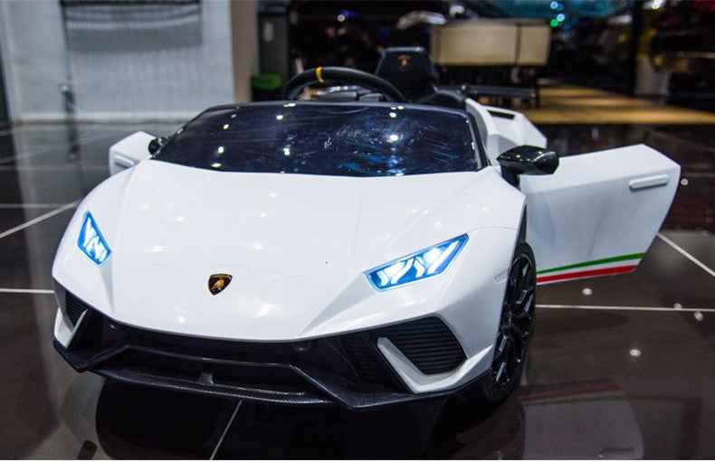 PREORDER 2026 Lamborghini Huracan Kids Electric Car 12V DELUXE Ride On with Remote Control
