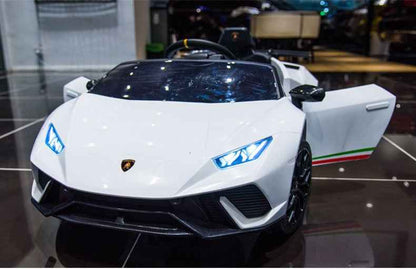 PREORDER 2026 Lamborghini Huracan Kids Electric Car 12V DELUXE Ride On with Remote Control