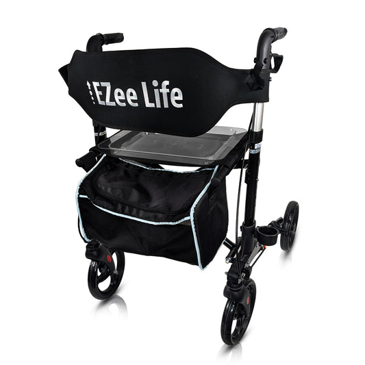 EZee Life X Frame Rollator CH3011 | Lightweight 4-Wheel Walker with Seat Canada