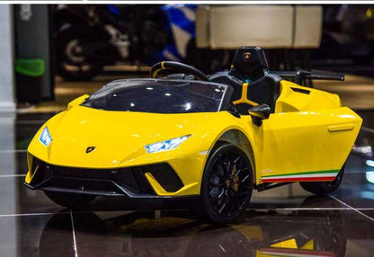 PREORDER 2026 Lamborghini Huracan Kids Electric Car 12V DELUXE Ride On with Remote Control